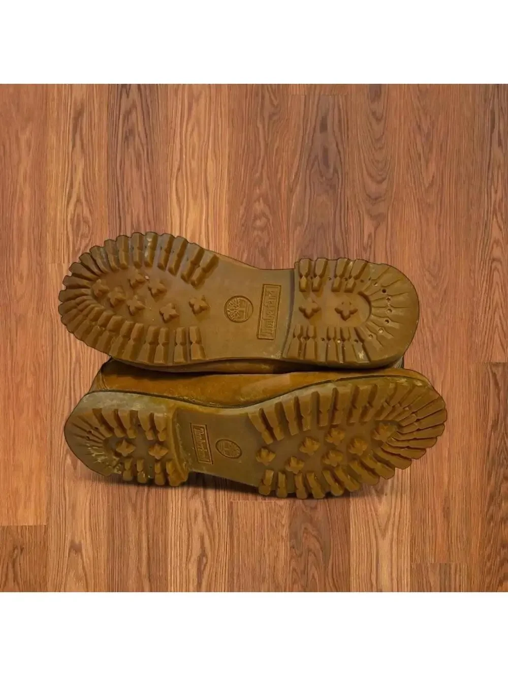 Timberland Men's Brown and Tan Boot With laces straps on the side